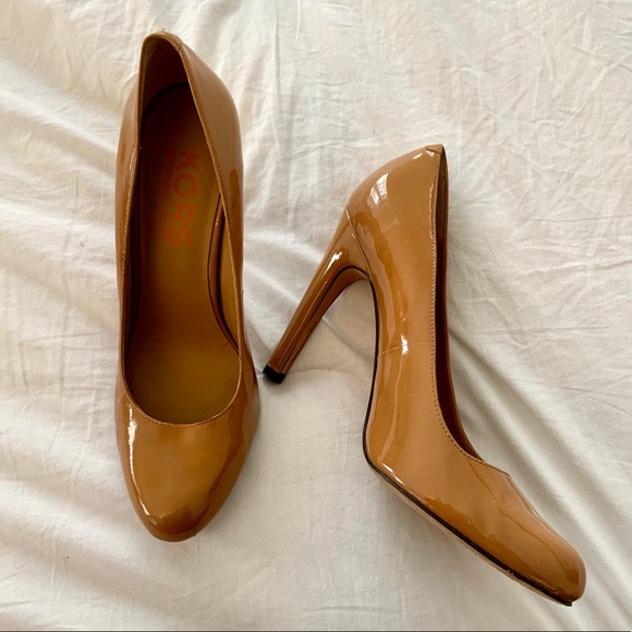 Michael Kors Patent Leather Heels - Picture 1 of 6